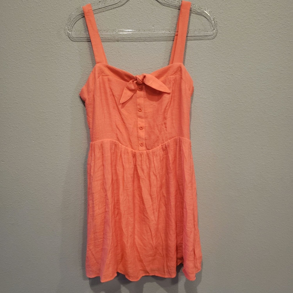 Jenn & jo cotton short medium lined Tangerine dress/tunic